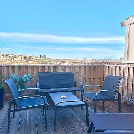 Honore - Rooftop Avec Vue - Appartement T3 Atypique Centre Ville Vieux Port Proche Opera Marselha Exterior foto